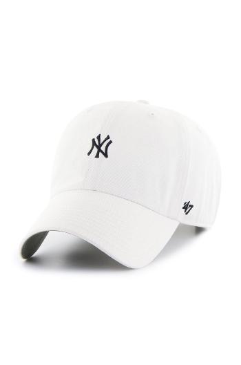 Čepice 47brand New York Yankees bílá barva, s aplikací