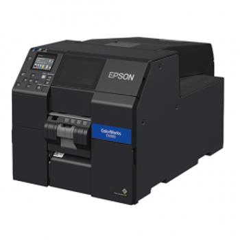 Epson ColorWorks CW-C6000Pe C31CH76202, peeler, disp., USB, Ethernet, black, barevná tiskárna štítků