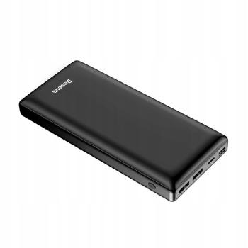 Baseus Mini JA rychlá powerbanka 3A 30000mAh, černá