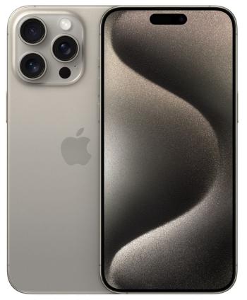 Apple iPhone 15 Pro Max, 256GB, Natural Titanium (MU793SX/A)