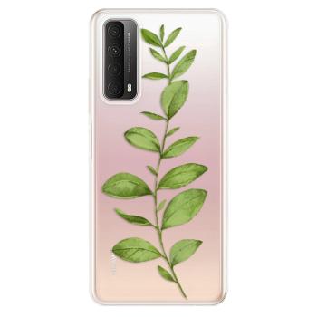 Odolné silikonové pouzdro iSaprio - Green Plant 01 - Huawei P Smart 2021