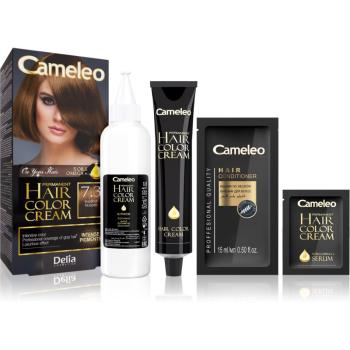 Delia Cosmetics Cameleo Omega permanentní barva na vlasy odstín 7.3 Hazelnut