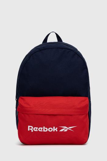 Batoh Reebok H36567 tmavomodrá barva, velký, s potiskem