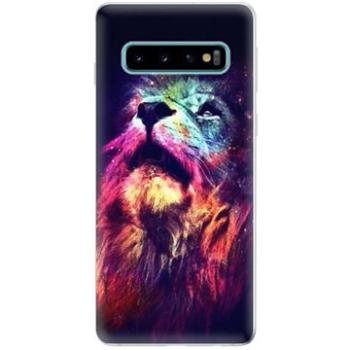 iSaprio Lion in Colors pro Samsung Galaxy S10 (lioc-TPU-gS10)