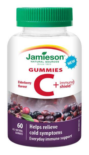 Jamieson Vitamin C+ Immune Shield Gummies 60 pastilek