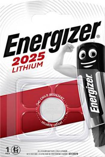 Knoflíková baterie Energizer CR2025, lithium