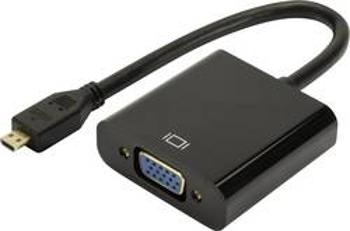 HDMI / VGA adaptér Digitus DA-70460, černá