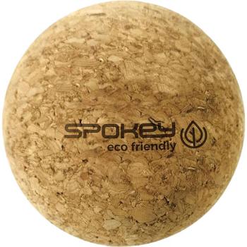 Spokey OAK 65 MM Korkový masážní míček, hnědá, velikost UNI