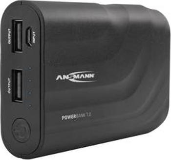 Powerbanka Ansmann PB7, Li-Ion akumulátor 6600 mAh, černá