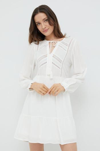 Šaty Vero Moda bílá barva, mini