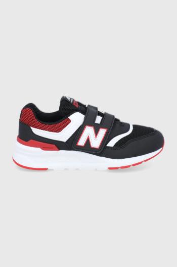 Dětské boty New Balance PZ997HMK černá barva