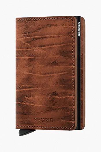 Peněženka Secrid vínová barva, peněženka Secrid Slimwallet Dutch Martin Whiskey SDM-WHISKEY