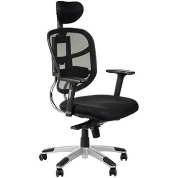 Otočná židle s prodlouženým sedákem HN-5018 BLACK (Stema_5903917400800)