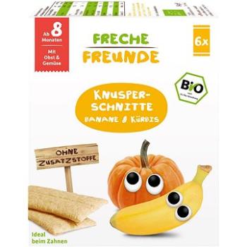 Freche Freunde BIO Křupavé oplatky - Banán a dýně 6× 14 g (4260249140288)