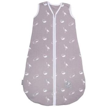 Natulino extra tenký letní spací pytel, Animals Grey / White, 1vrstvý, L (12 – 18 m) (5903148270555)