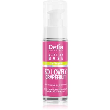Delia Cosmetics So Lovely Grapefruit podkladová báze pod make-up 30 ml