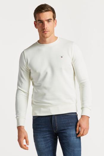 MIKINA GANT ORIGINAL C-NECK SWEAT bílá S