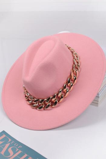 Světle růžový klobouk Dorian