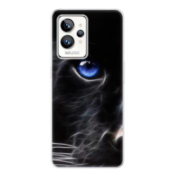 Odolné silikonové pouzdro iSaprio - Black Puma - Realme GT 2 Pro