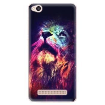 Odolné silikonové pouzdro iSaprio - Lion in Colors - Xiaomi Redmi 4A