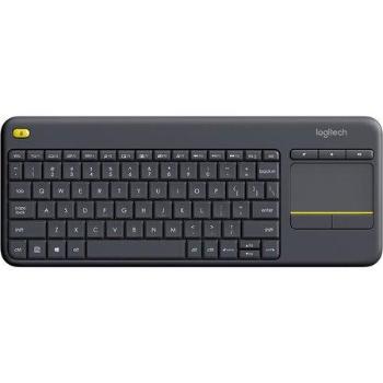 Logitech Wireless Keyboard Touch Plus K400 Plus, black, US, 920-007145