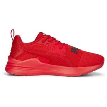 Puma WIRED RUN PURE JR Juniorská vycházková obuv, červená, velikost 38