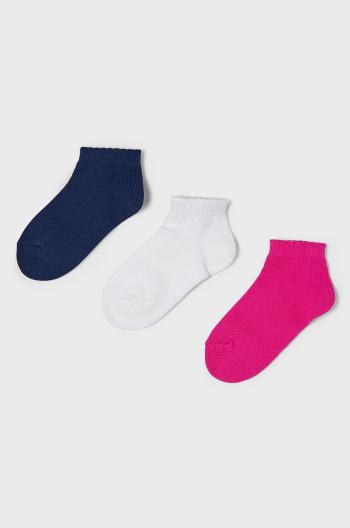 Dětské ponožky Mayoral (3-pack) růžová barva