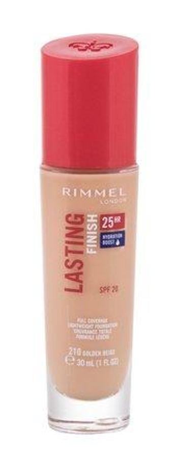 Rimmel Hydratační make-up SPF 20 Lasting Finish 25H 30 ml 210 Golden Beige , 30ml