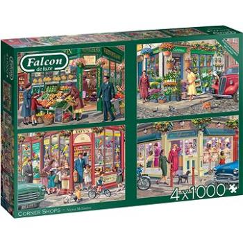 Falcon Puzzle Obchody na nárožích 4x1000 dílků (11329)