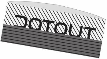 Dotout Mesh Headband Set 3 Pcs Grey/White UNI Čepice