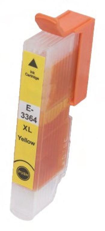 EPSON T3364 (C13T33644010) - kompatibilní cartridge, žlutá, 14ml