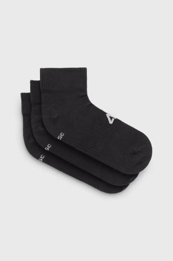 Ponožky 4F (3-pack) dámské, černá barva