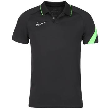 Nike DRI-FIT ACADEMY PRO Pánské polo tričko, černá, velikost M