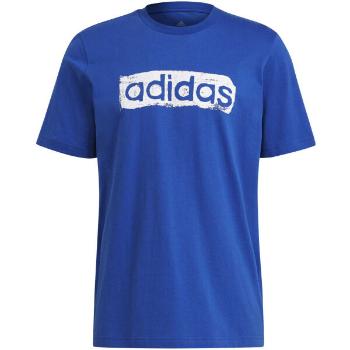 adidas BRSHSTRK V4 TEE Pánské tričko, modrá, velikost M