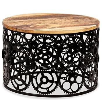 Konferenční stolek z masivního mangovníkového dřeva 60x40 cm (245375)
