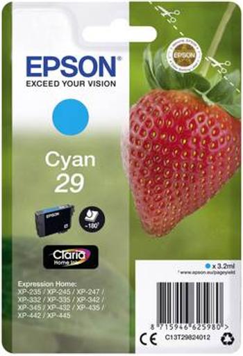 Epson Ink T2982, 29 originál azurová C13T29824012