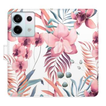 Flipové pouzdro iSaprio - Pink Flowers 02 - Xiaomi Redmi Note 13 Pro 5G / Poco X6 5G