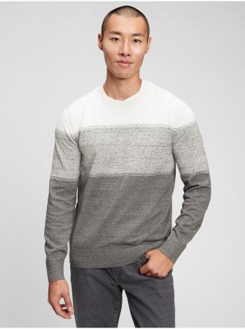 Šedý pánský svetr everyday crewneck sweater