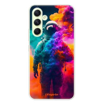 Odolné silikonové pouzdro iSaprio - Astronaut in Colors - Samsung Galaxy A54 5G