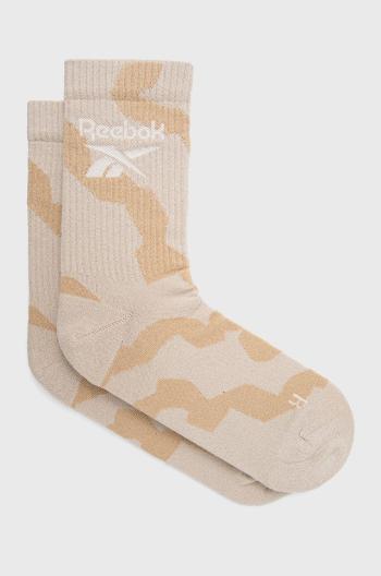 Ponožky Reebok Classic HE2406 béžová barva