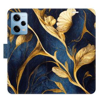 Flipové pouzdro iSaprio - GoldBlue - Xiaomi Redmi Note 12 Pro 5G / Poco X5 Pro 5G