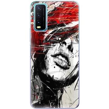 iSaprio Sketch Face pro Vivo Y20s (skef-TPU3-vY20s)