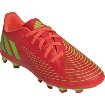 adidas PREDATOR EDGE.4 FxG J Dětské kopačky, červená, velikost 33