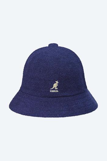 Klobouk Kangol Bermuda Casual tmavomodrá barva, 0397BC.NAVY-NAVY