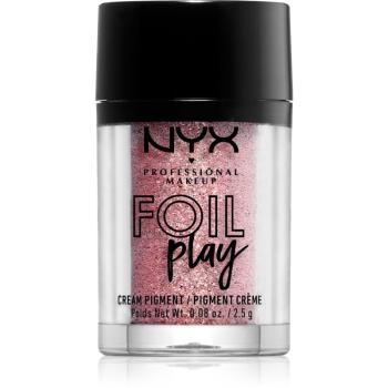 NYX Professional Makeup Foil Play třpytivý pigment odstín 03 French Macaron 2.5 g