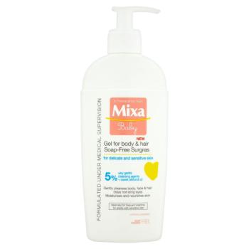 Mixa Baby Extra vyživující mycí gel na tělo a vlásky 250 ml