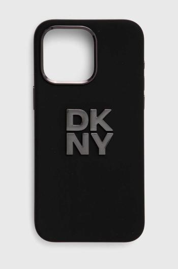 Obal na telefon Dkny iPhone 15 Pro Max 6.7" černá barva, DKHCP15XSMCBSK