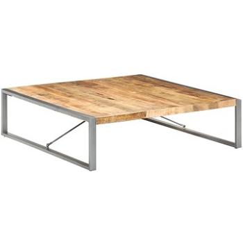 Konferenční stolek 140x140x40 cm hrubé mangovníkové dřevo (321579)