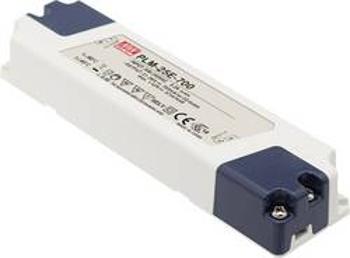 LED driver konstantní proud Mean Well PLM-25E-500, 25 W (max), 0.5 A, 30 - 50 V/DC