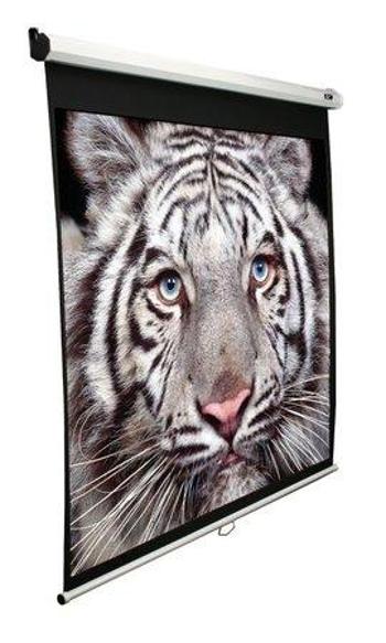 ES ELITE SCREENS M150XWH2 závěsné manuální roletové plátno, 332x186cm, úhlopříčka 150 palců, 16:9, bílé pouzdro